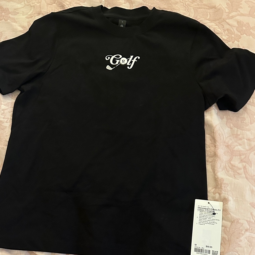 Lululemon Mens Classic-Fit Cotton T” Graphic
